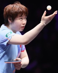 竞技宝官网-WTT重庆冠军赛：蒯曼3-1战胜布鲁娜晋级女单八强